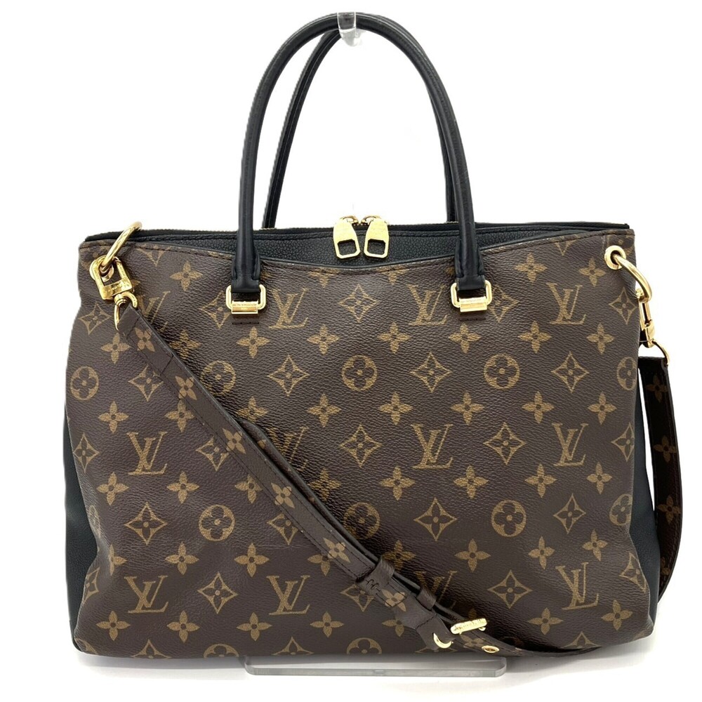 Louis Vuitton Monogram Pallas Handbag Brown M42756 LOUIS VUITTON